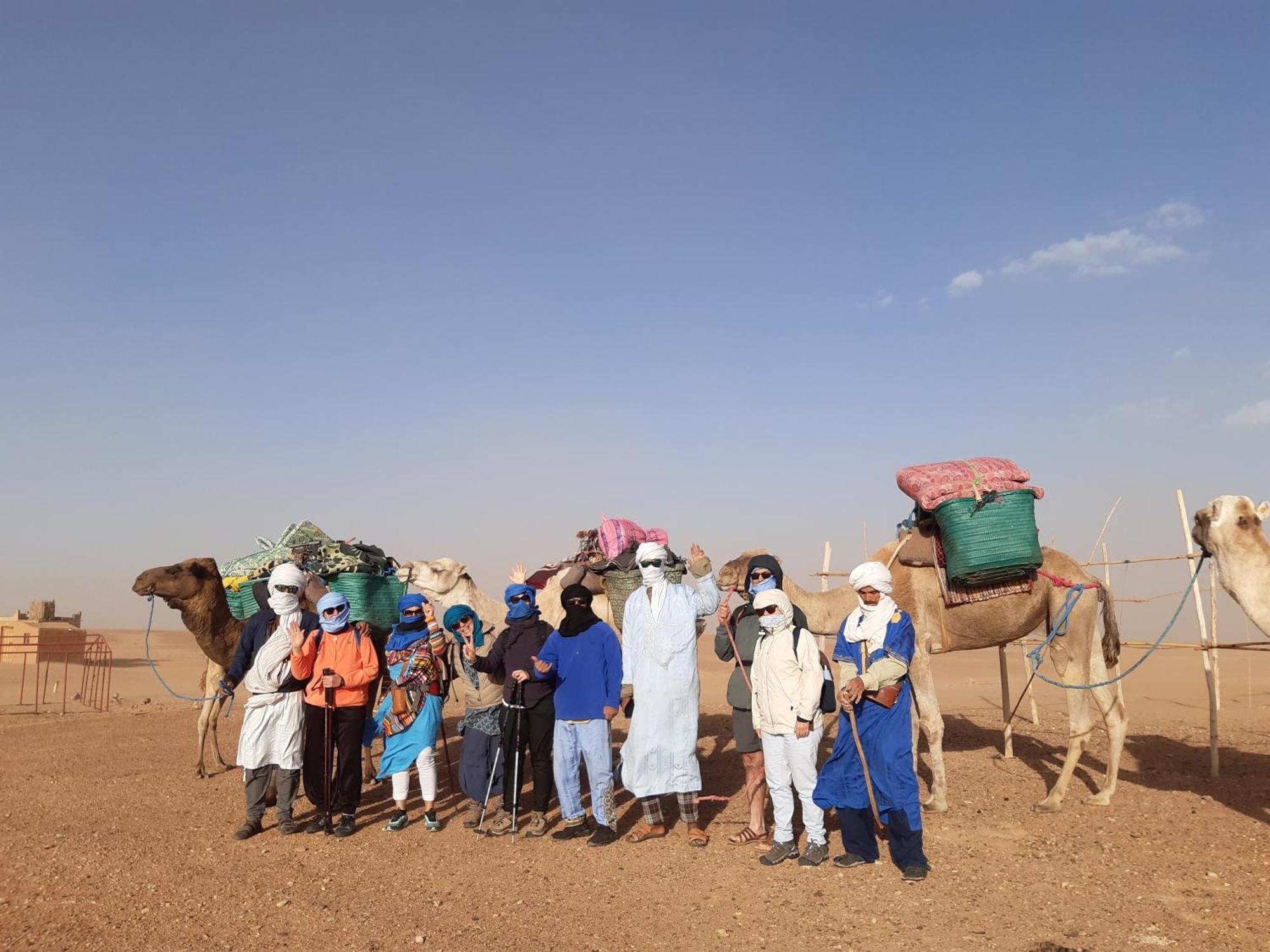 Отель Sahara Peace Camp Загора Экстерьер фото